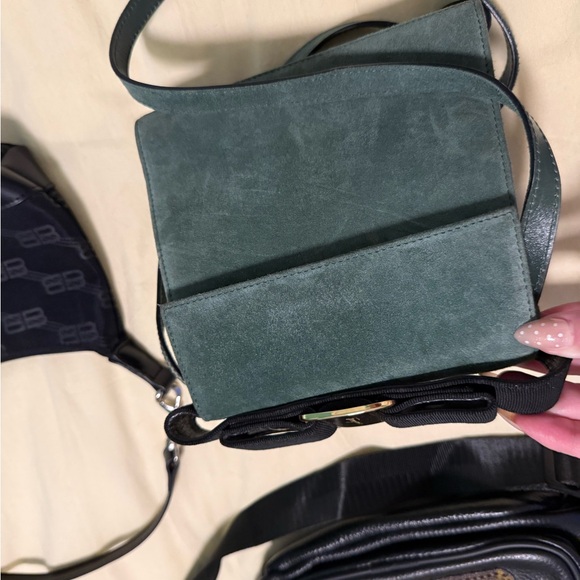 Fendi Denim Tote with Brown Leather Straps and Gold Logo Charm - Picture 8 of 16